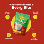 ONEAT Isabgol Psyllium Husk – 200g | Natural Soluble Fibre