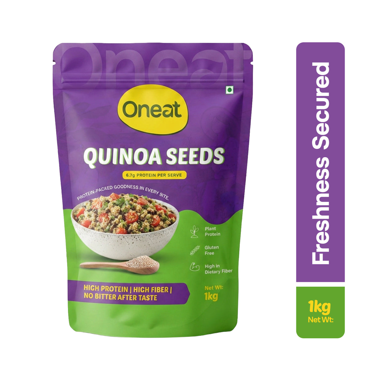 ONEAT Quinoa Seeds 1kg – Plant Protein & Dietary Fibre